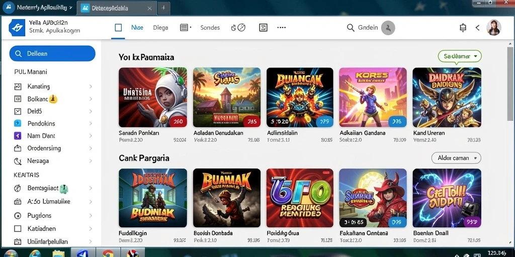 Banyak pilihan permainan untuk semua jenis pemain.