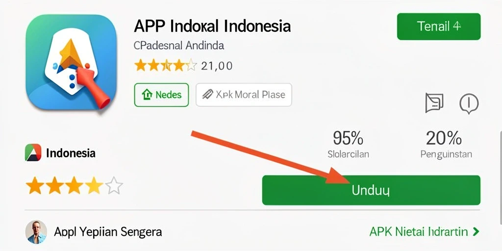 Tampilan dunia fantasi yang indah dan menawan.