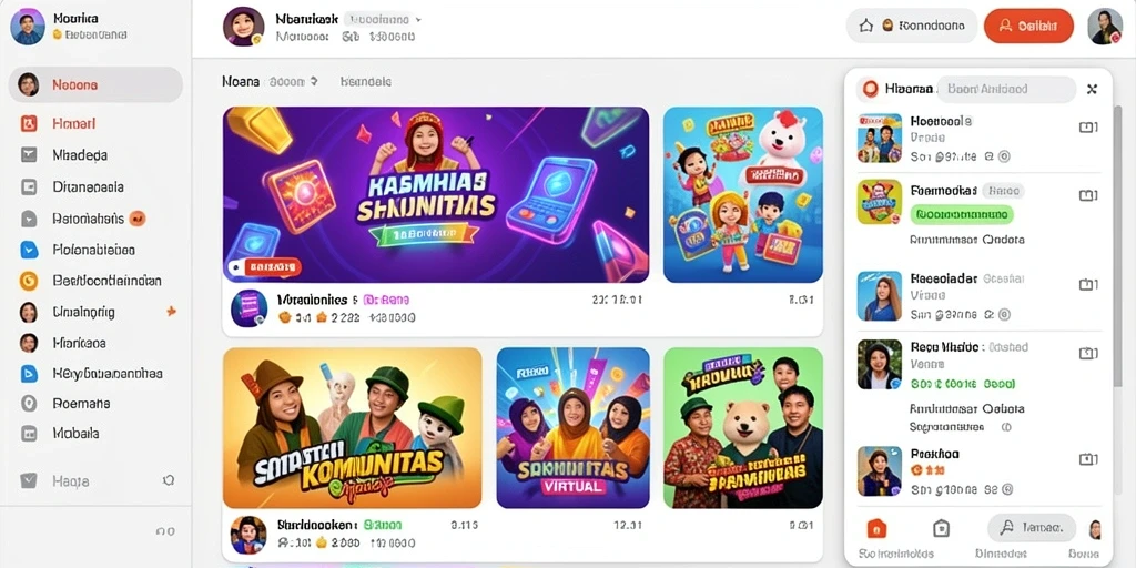 Antarmuka pengguna yang bersih dan mudah dinavigasi.