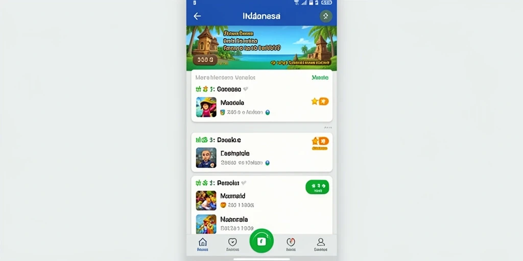 Screenshot memperlihatkan hadiah menarik yang telah dimenangkan oleh pemain.