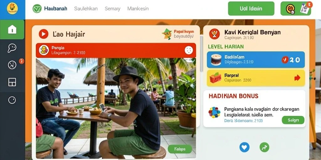 Karakter-karakter unik siap bertarung dengan kemampuan spesial.