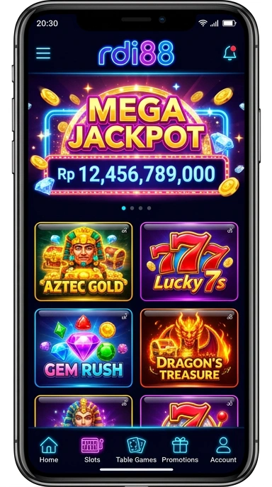 rdi88 — layar beranda